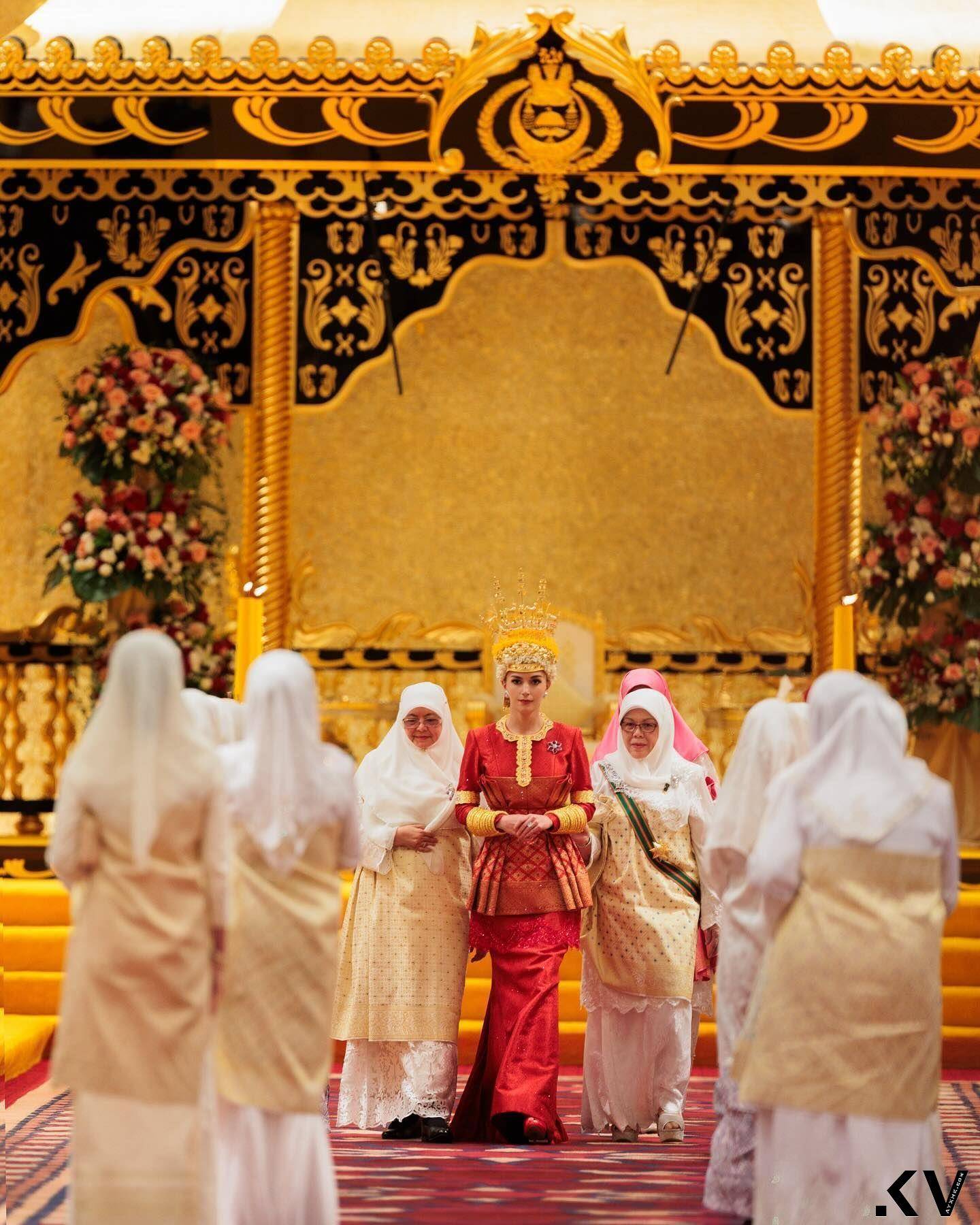 汶莱“亚洲最帅王子”世纪婚礼巨钻闪耀　出卖美娇娘吸奶瓶萌照 时尚穿搭 图4张